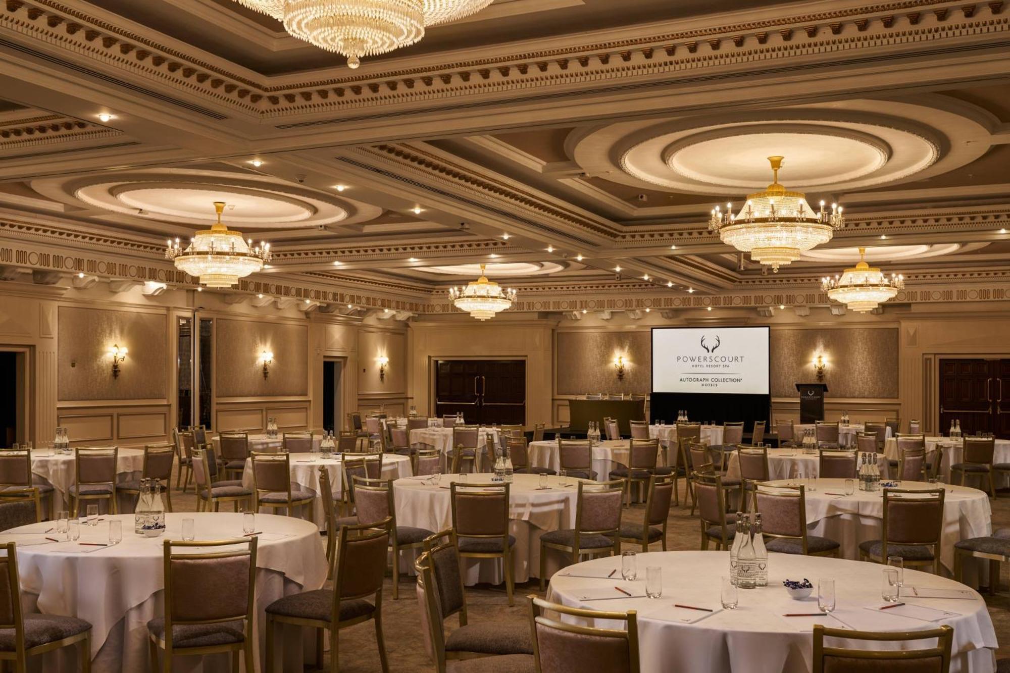Powerscourt Hotel, Autograph Collection Енніскеррі Екстер'єр фото The ballroom at the Four Seasons Hotel